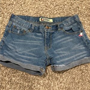 Glamour Kills Classic Blue Jean Shorts Sz 6